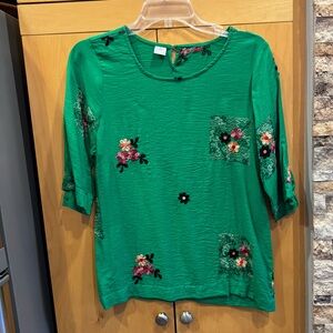 Floral Women's Top from Vietnam